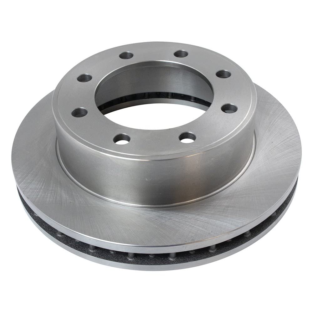 Trq Front Brake Rotors Set Vented Compatible With 2000-2005 Ford Excursion 1999-2004 F-250 Super Duty F-350 Super Duty 2001-2003