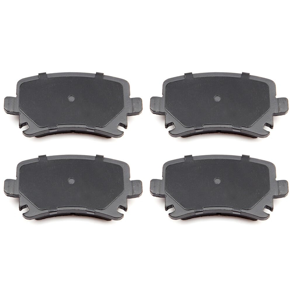 Eccpp D1108-8213 Rear Ceramic Disc Brake Pad Set Fit For Audi A3 2006-2010,For Audi A3 Quattro 2006-2010,For Audi A4 2005-2009,F