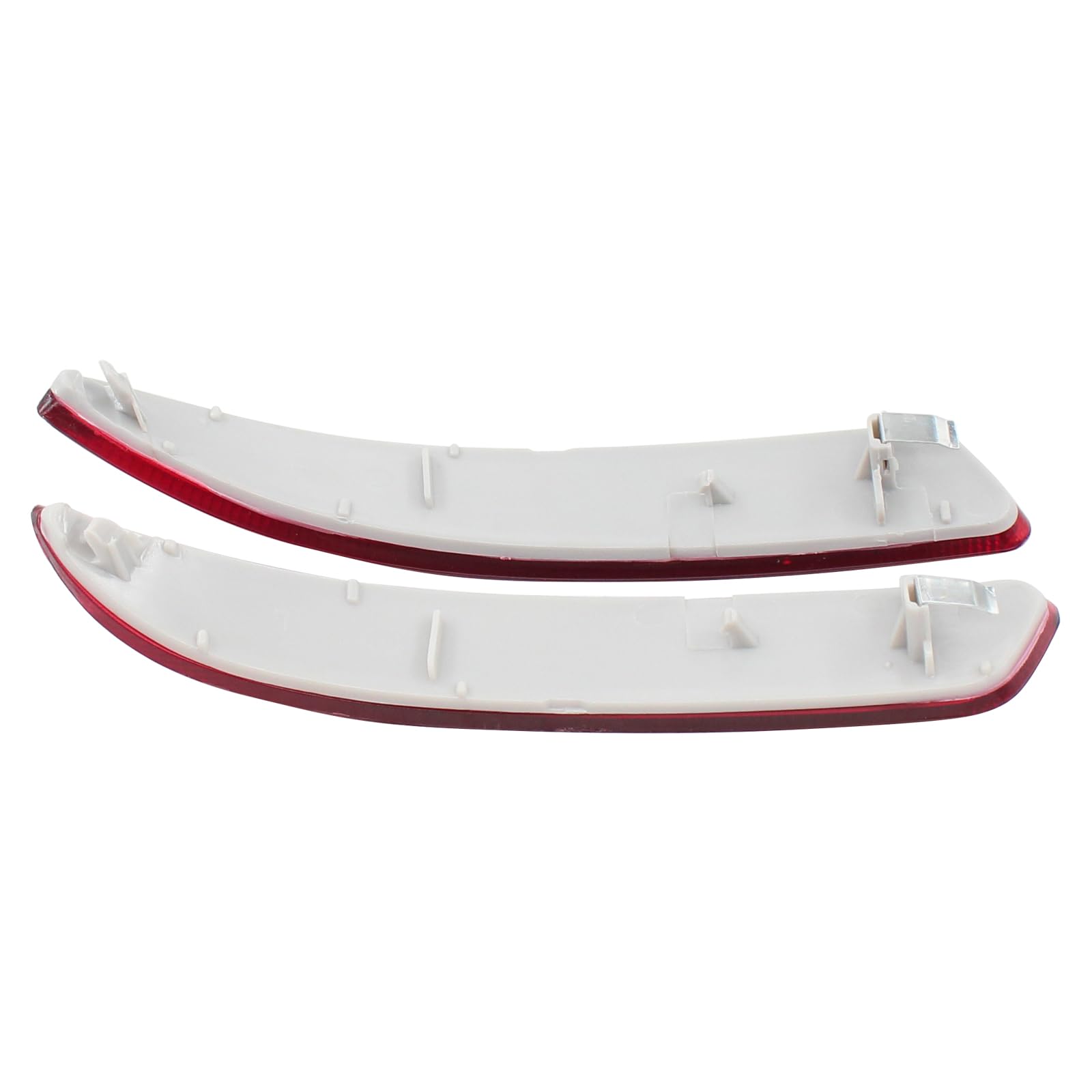 ApplianPar Rear Left and Right Side Bumper Reflector Marker Trim for BMW E70 X5 2007-2011,2013