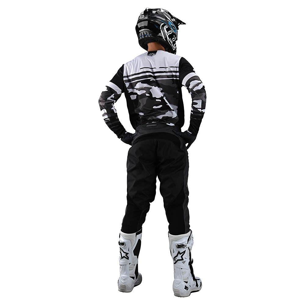 Troy Lee Designs Gp Motocross Dirt Bike Off-Road Lightweight Pants, Mono Gray 32