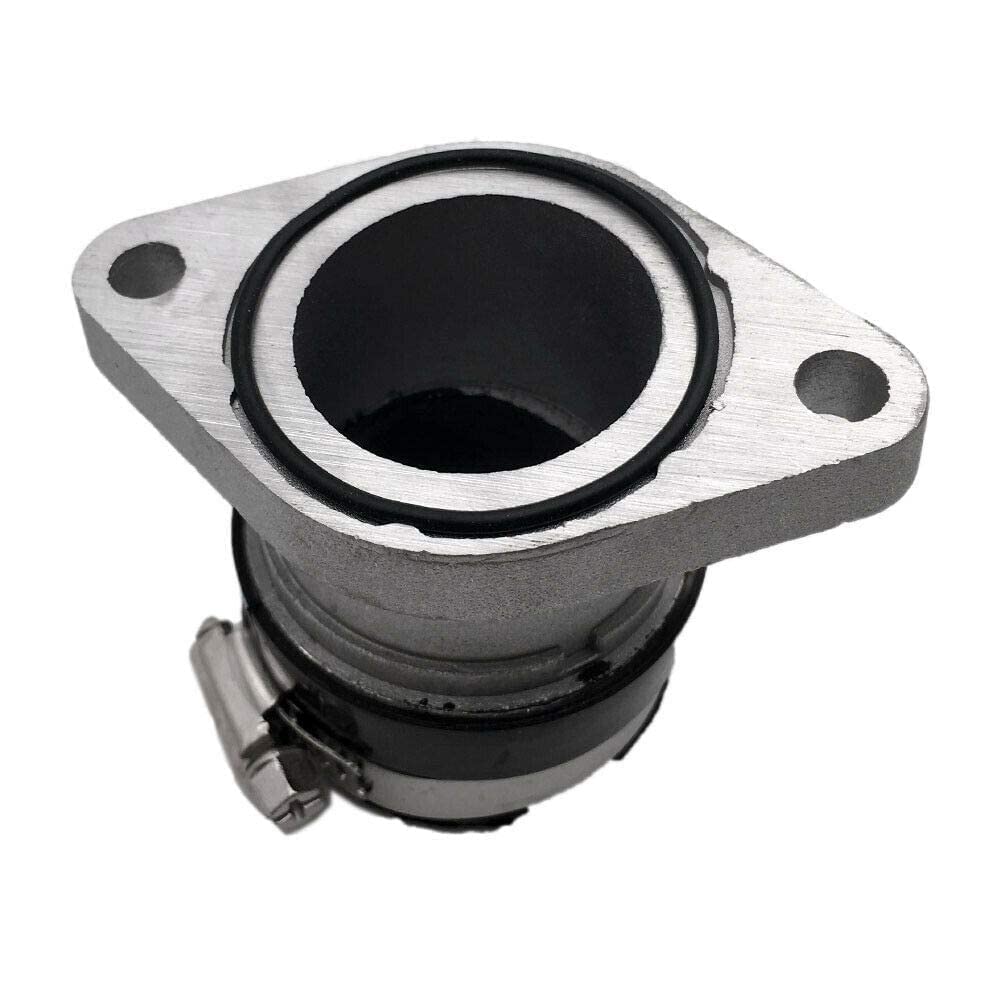 Plsusjhao Carburetor Carb Intake Manifold Boot Joint Adapter Carburetor Replacement For Yamaha Wolverine 350 Yfm350X 1999-2005 Big Bear 350 4X4 Atv Powersports Fuel Manifolds 4Kb-13586-01-00