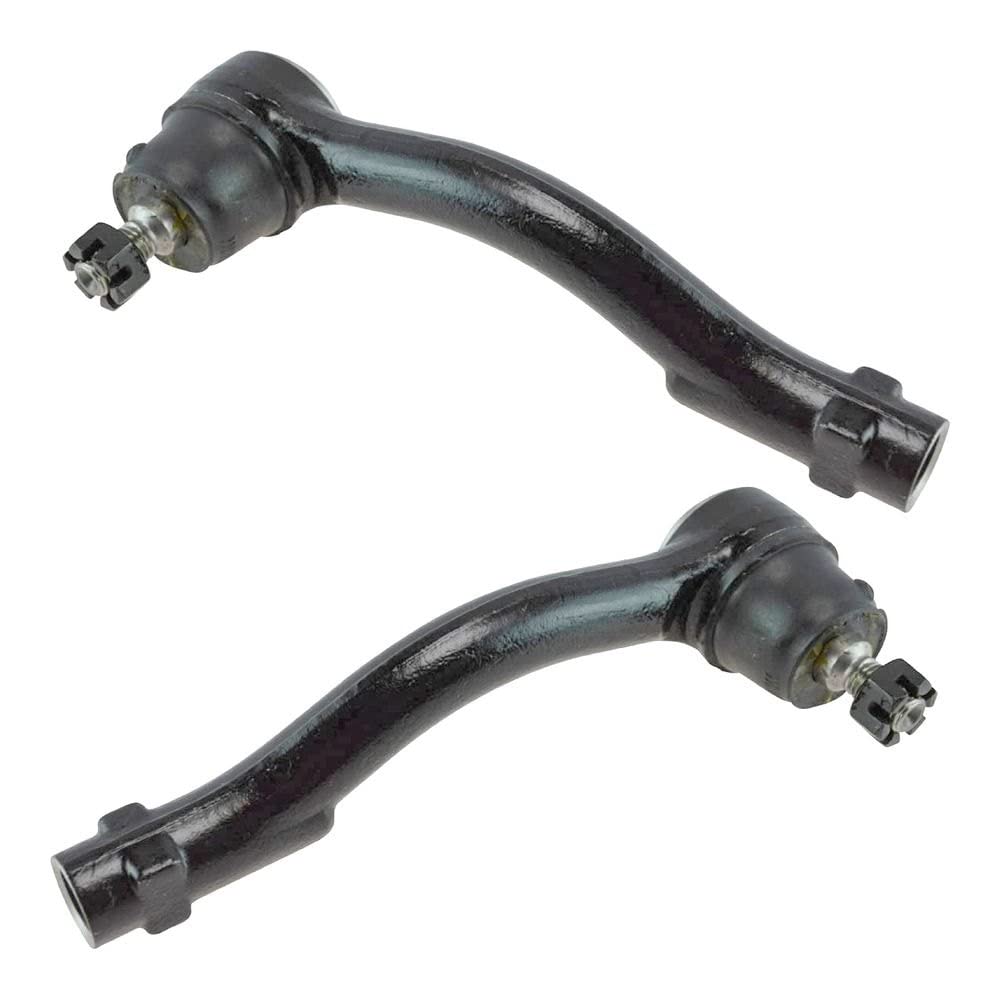Trq Front Outer Tie Rod Set Compatible With 2005-2009 Hyundai Tucson 2005-2010 Kia Sportage