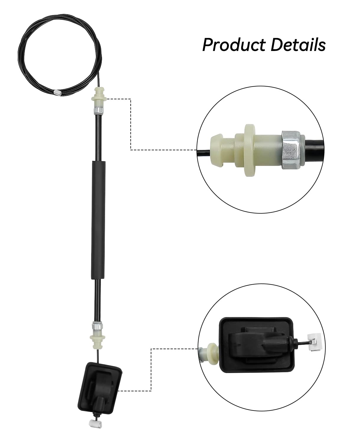 Tavaski Power Sliding Door Cable Kit for Honda Odyssey 2011-2020, Model Replace 72546-TK8-A01, Left/Right Side, W/O Motor