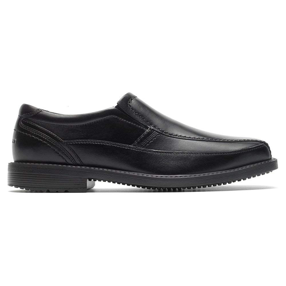Rockport Mens Style Leader 2 Bike Slip-On Loafer,Black,9 W Us