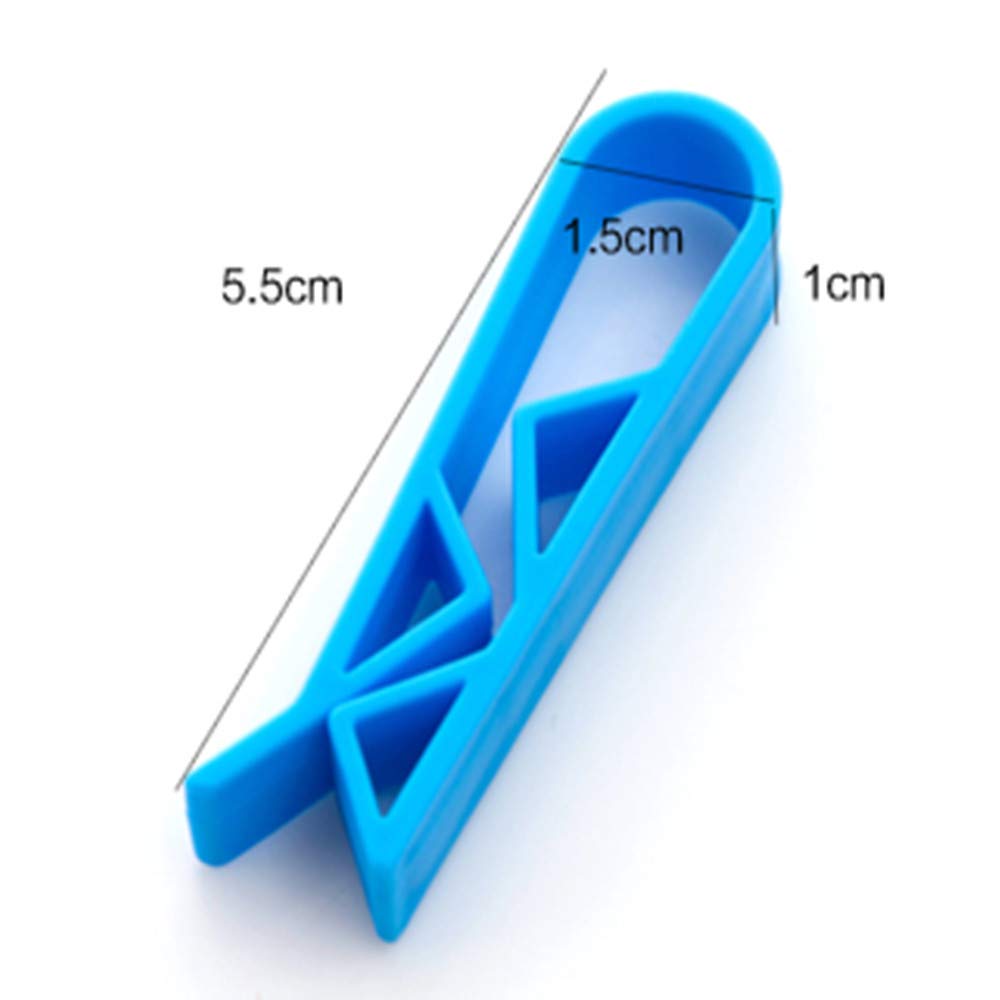 Qaxlry Garbage Bin Clip, 10Pcs Trash Can Waste Basket Garbage Bin Clamp, Garbage Rubbish Bag Clip,Anti-Slip Fixation Clip Holder