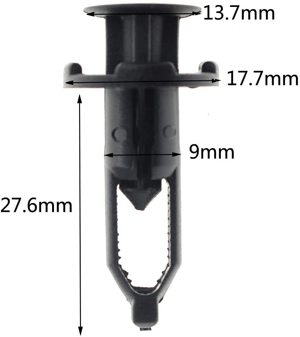 AUTOKAY 16PCS Tailgate Cap Top Protector Molding Retainers Clips for Toyota Tundra 2007-2018