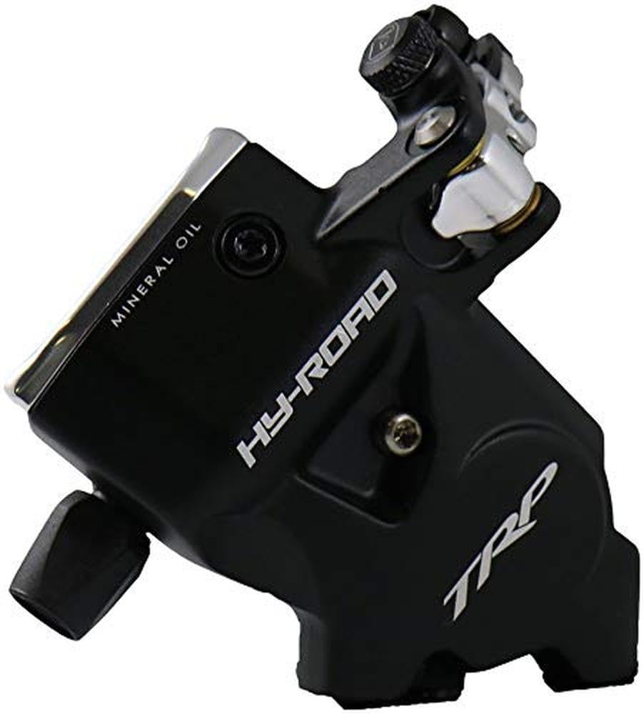 Hy/Rd Disc Road Brake - Mechanical/Hydraulic - Caliper Only - Flatmount - Black