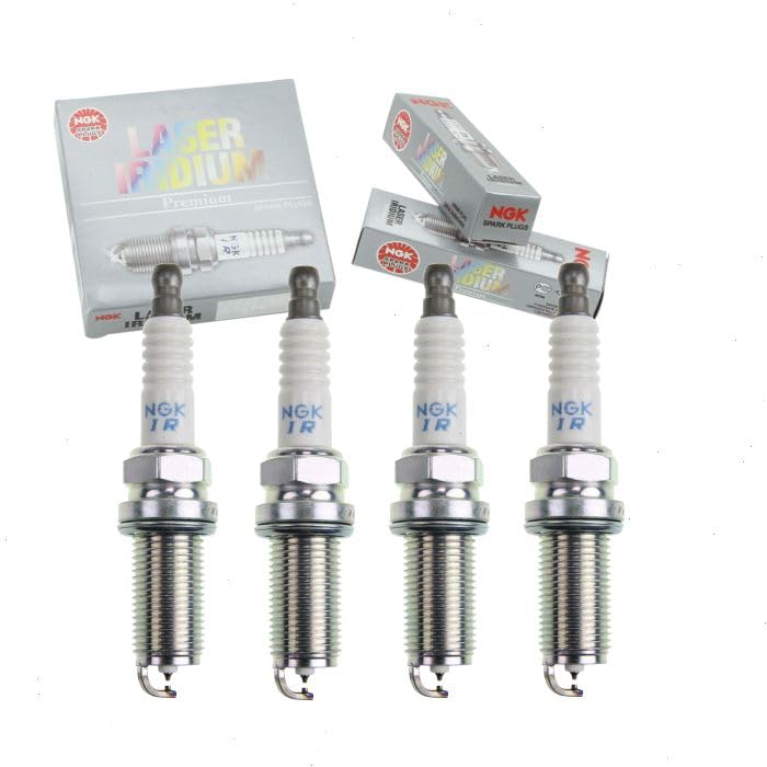 4 pc NGK Laser Iridium Spark Plugs compatible with Lexus NX300 2.0L L4 2018-2020