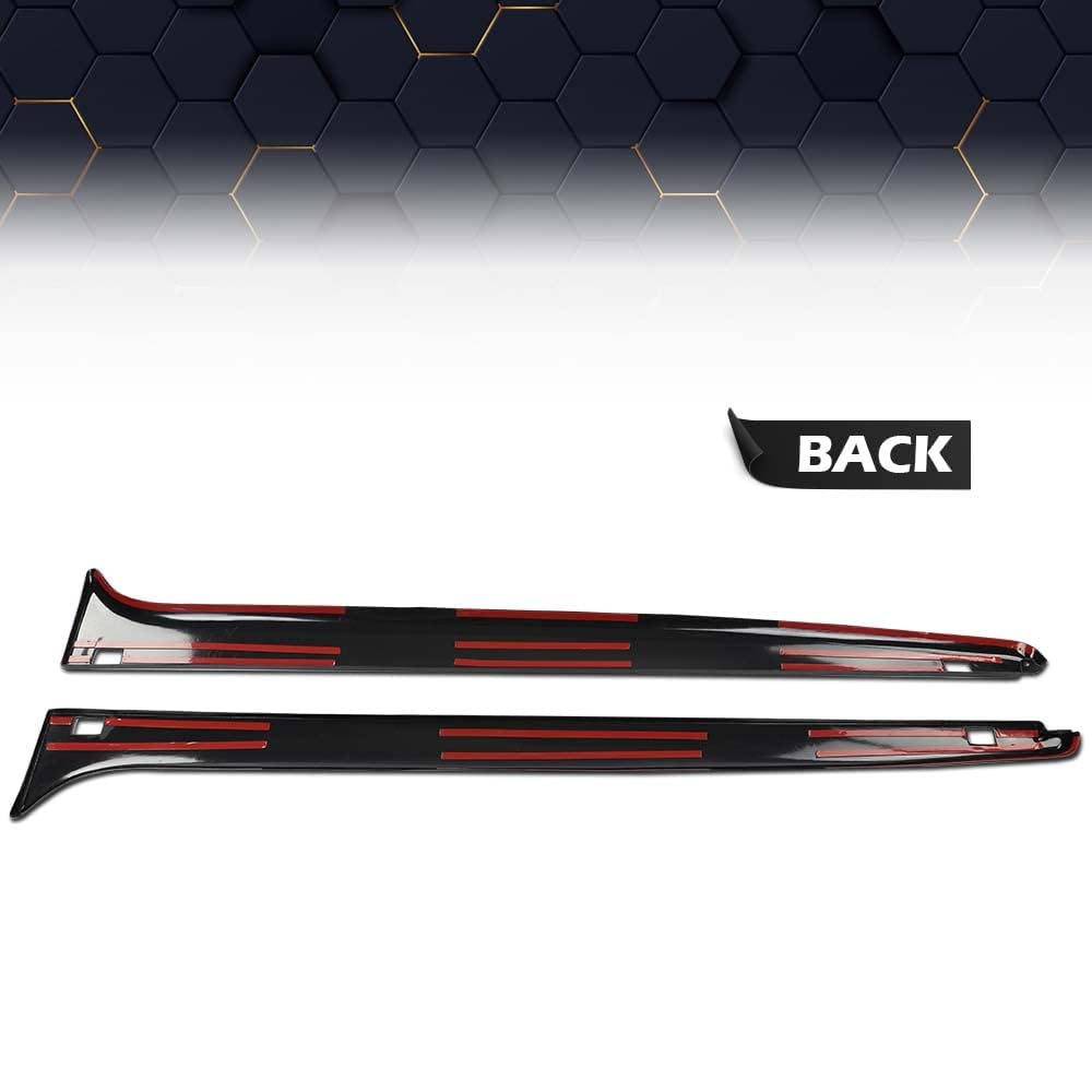 Pit66 Bed Rail Cover Compatible With 2007-2013 Chevy Silverado 1500 58'' Truck Bed