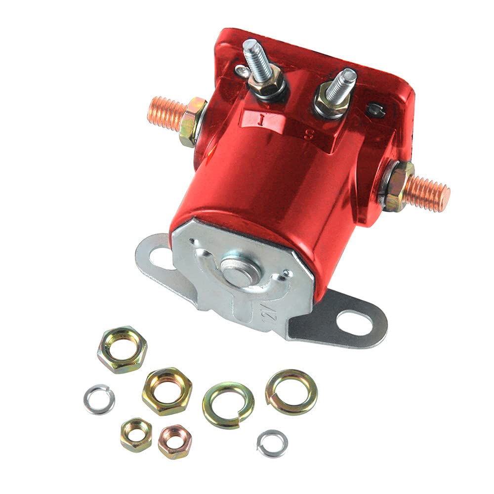 Ss581T/ All76203 12V Sw3 Heavy Duty Diesel Hot Rod Starter Solenoid Relay Replaces B-6A-11450A,C6Af,C7Af,C3912, C9Af,D2Af11450Aa