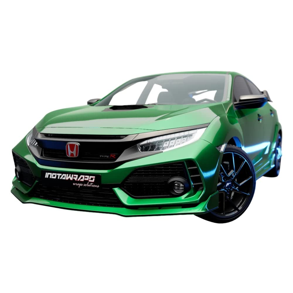 3M Car Wrap Roll 2080 Gloss Green Envy | G336 | (5Ft X 1Ft (5 Sq/Ft)) | Automotive Vinyl Wrap For Cars - Car Interior Wrap & Ext