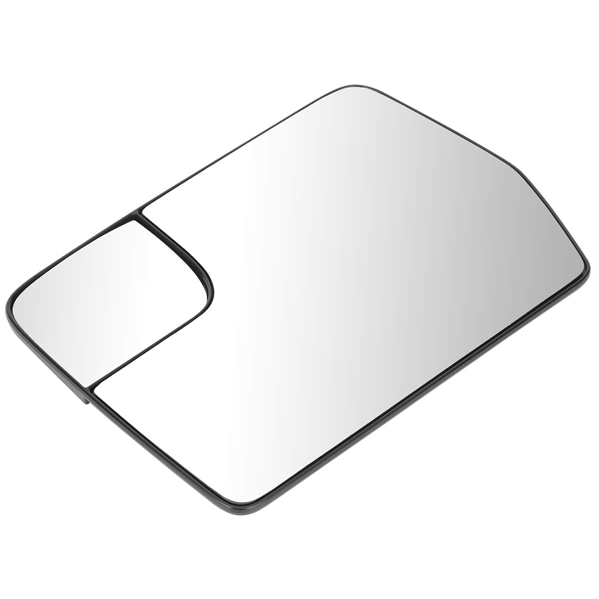 BL3Z17K707E OE Style Driver/Left Side Mirror Glass Lens w/Heated+Spotter Glass Compatible with Ford F150 11-14