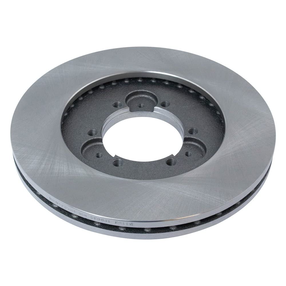 Trq Front Brake Rotors Set Vented Compatible With 1996-1999 Acura Slx 1994-2001 Honda Passport 1994-2000 Isuzu Amigo 2002 Axiom