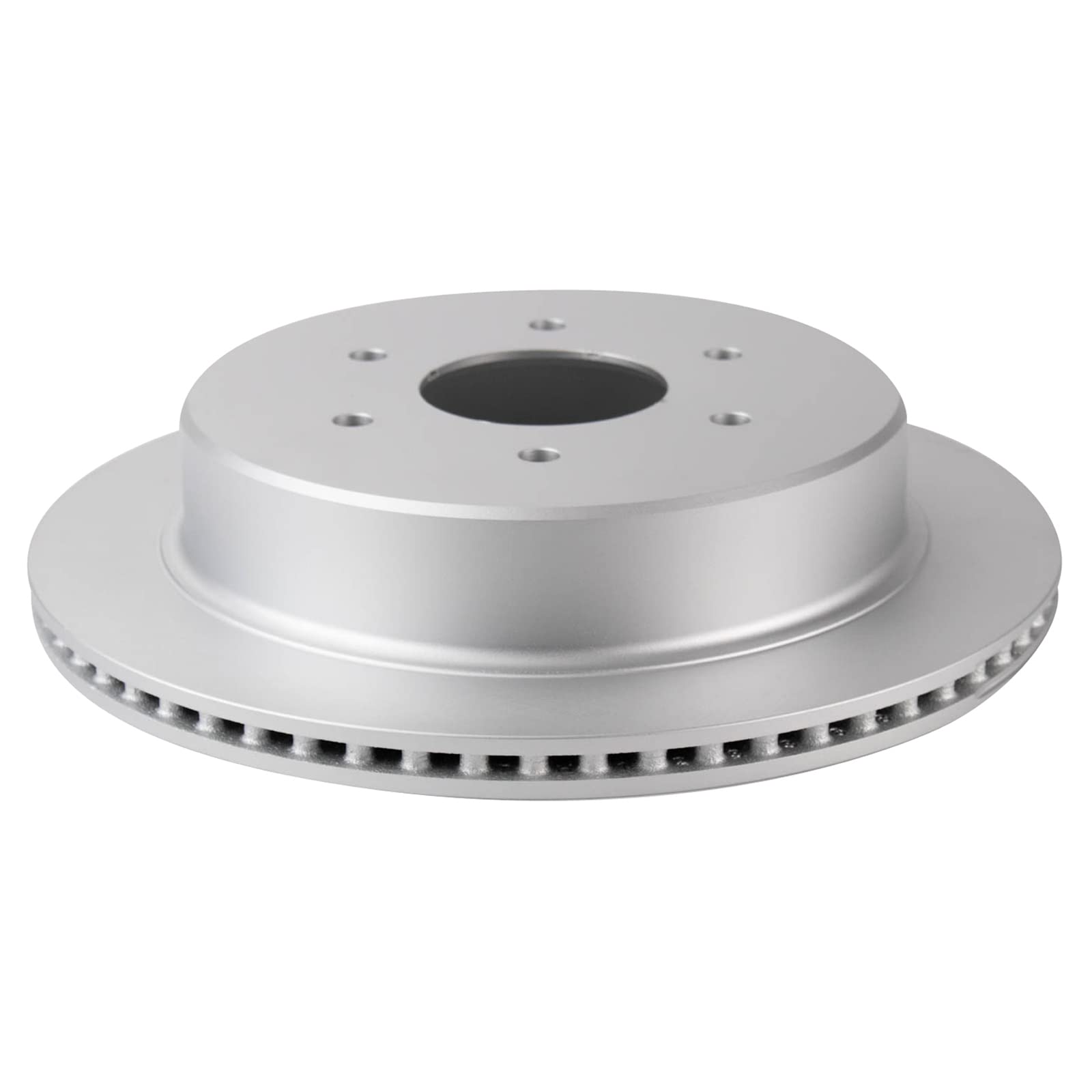 Trq Rear Brake Pad & Rotor Kit Brake Pads Brake Rotor Ceramic Premium G-Coated Compatible With 2017-2019 Nissan Titan