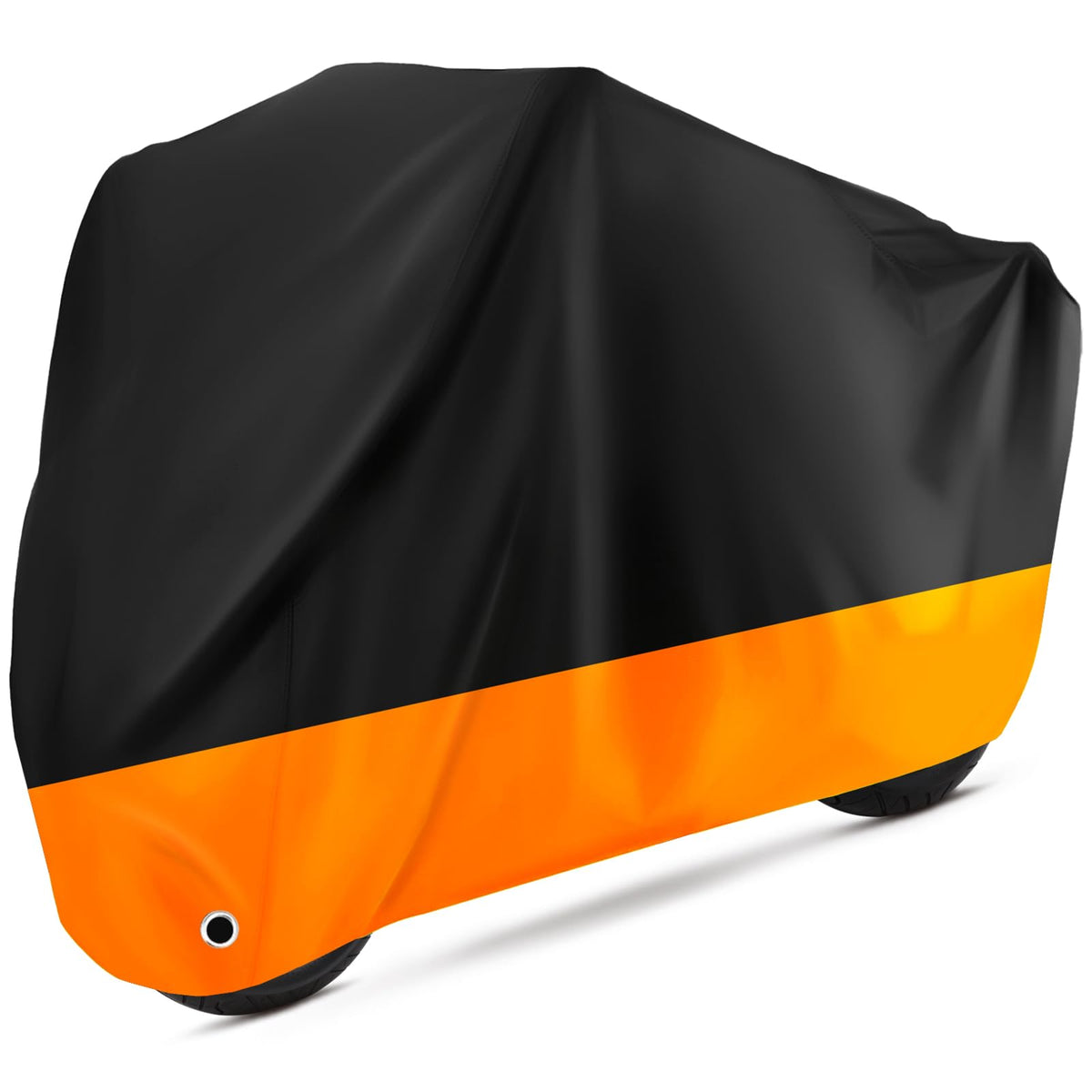 Tokept Motorcycle Cover All Season Universal Waterproof Sunscreen Outdoor Protection with Lock-Holes & Storage Bag Fits up to 10