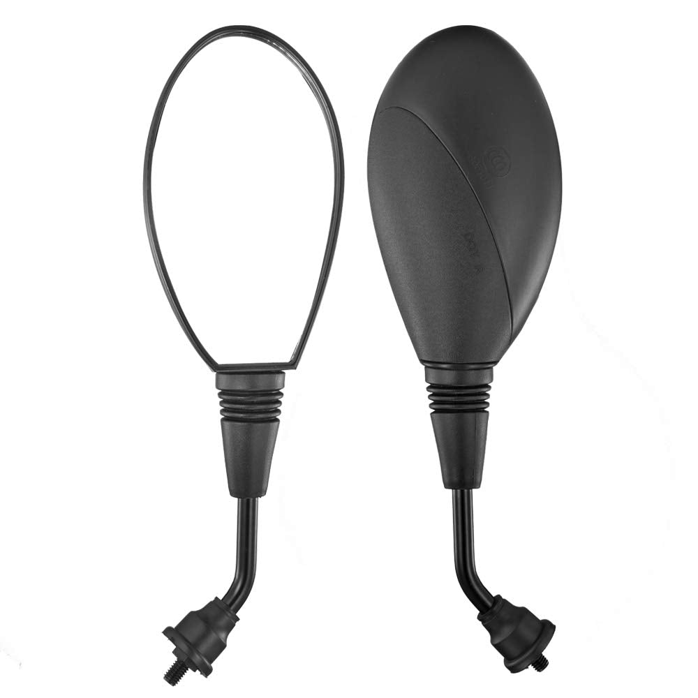 Motorcycle 8Mm Gy6 Scooter Rearview Mirrors For Taotao Znen Lance Peace Jcl Roketa Jonway Bashan 50Cc 70Cc 110Cc 125Cc 150Cc Atm