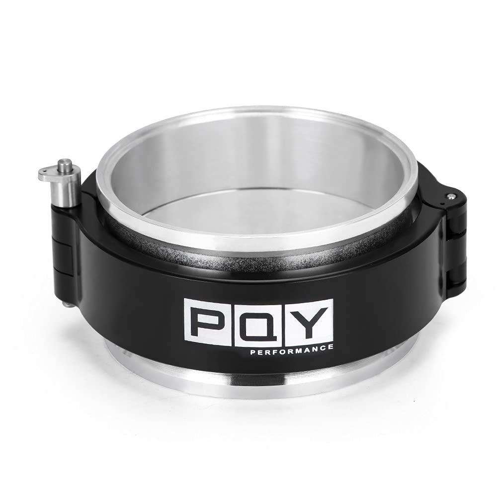 Pqy 2 Inch Aluminum Quick Release V Band Clamp With Flange Intercooler Pipe Clamp Throttle Union Sleeve