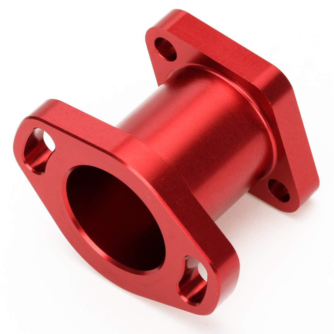 Fvrito Performance Racing Intake Pipe Inlet Manifold For Compatible With Predator 212Cc Coleman Honda Ct200U Bt200X Gx160 Gx200 6.5Hp Ohv Chinese 196Cc Clone Engines Mini Bike Go Kart Red