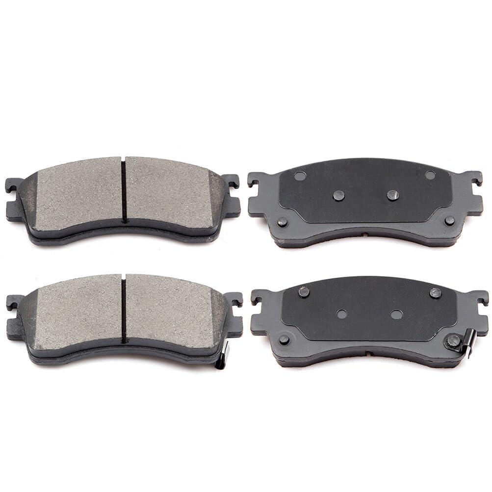 Automuto 4Pcs Front Ceramic Disc Brake Pads Set D893 For Ford Probe 1993-1997, Mazda 626 1993-2002, Mx-6 1993-1997, Protege 1999