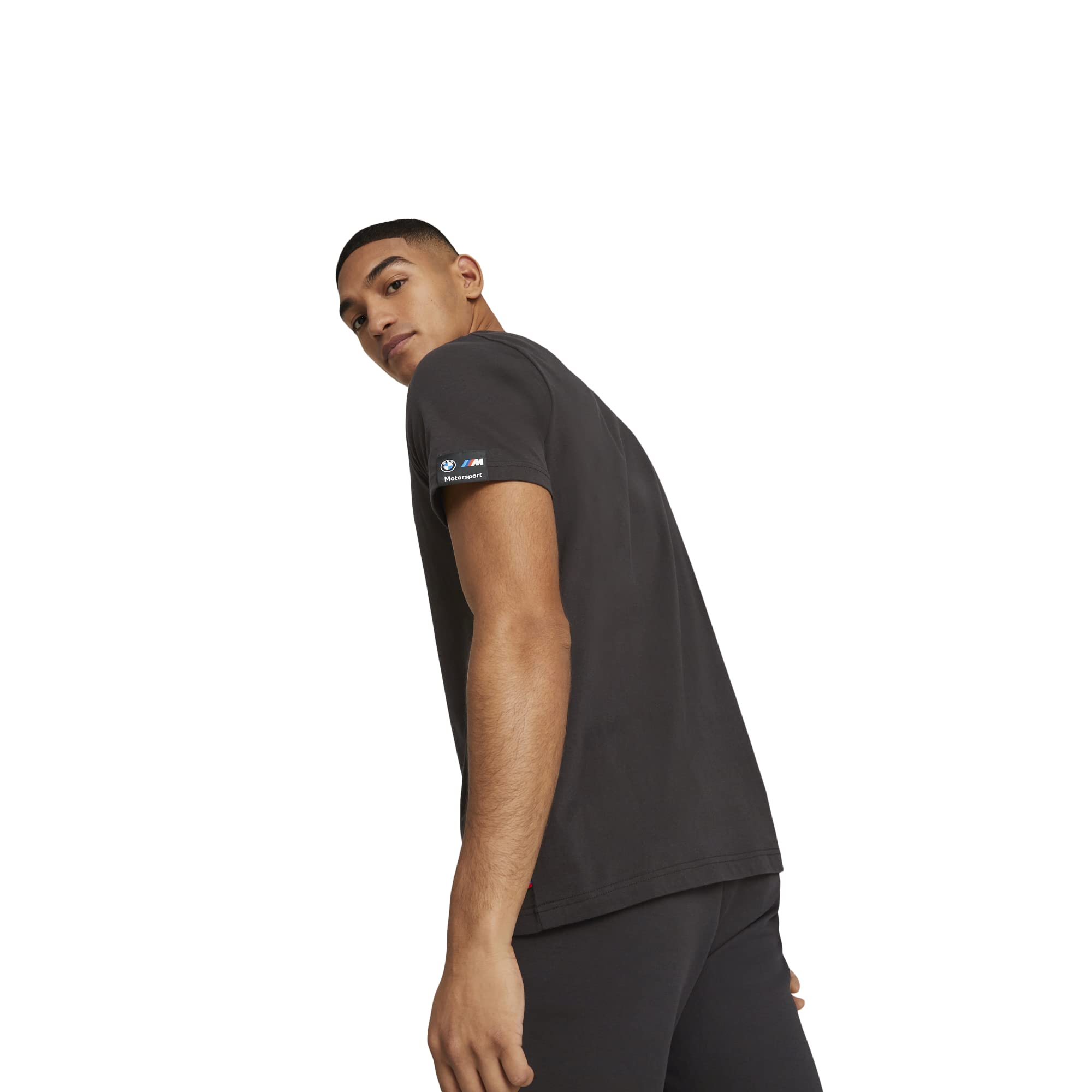PUMA Men's Standard BMW M Motorsport Graphic Tee, Essential Black 23, XX-Large
