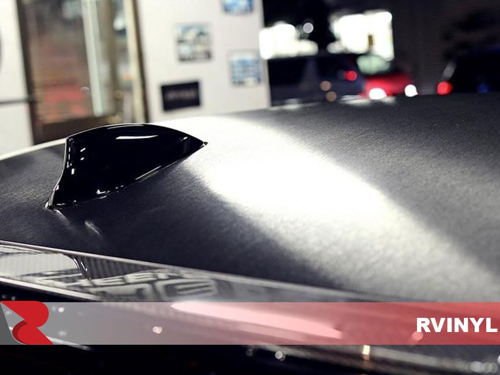 3M 2080 Series Br212 Brushed Black Metallic - 5Ft X 2Ft - 10Sq Ft - Dual Cast Textured Finish Vinyl Car Wrapping Film - Vehicle