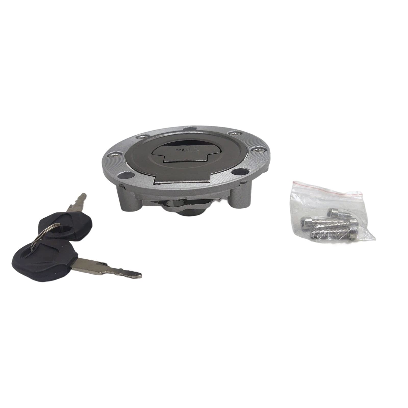 XDF Fuel Gas Tank Cap Cover Lock Key Compatible for Yamaha YZFR1 R6 R6S MT03 XJ6 XJ6F XJ6N FJ09 FJ13 FJ1300 FZ09 FZ07 FZ8 FZ6 FZ