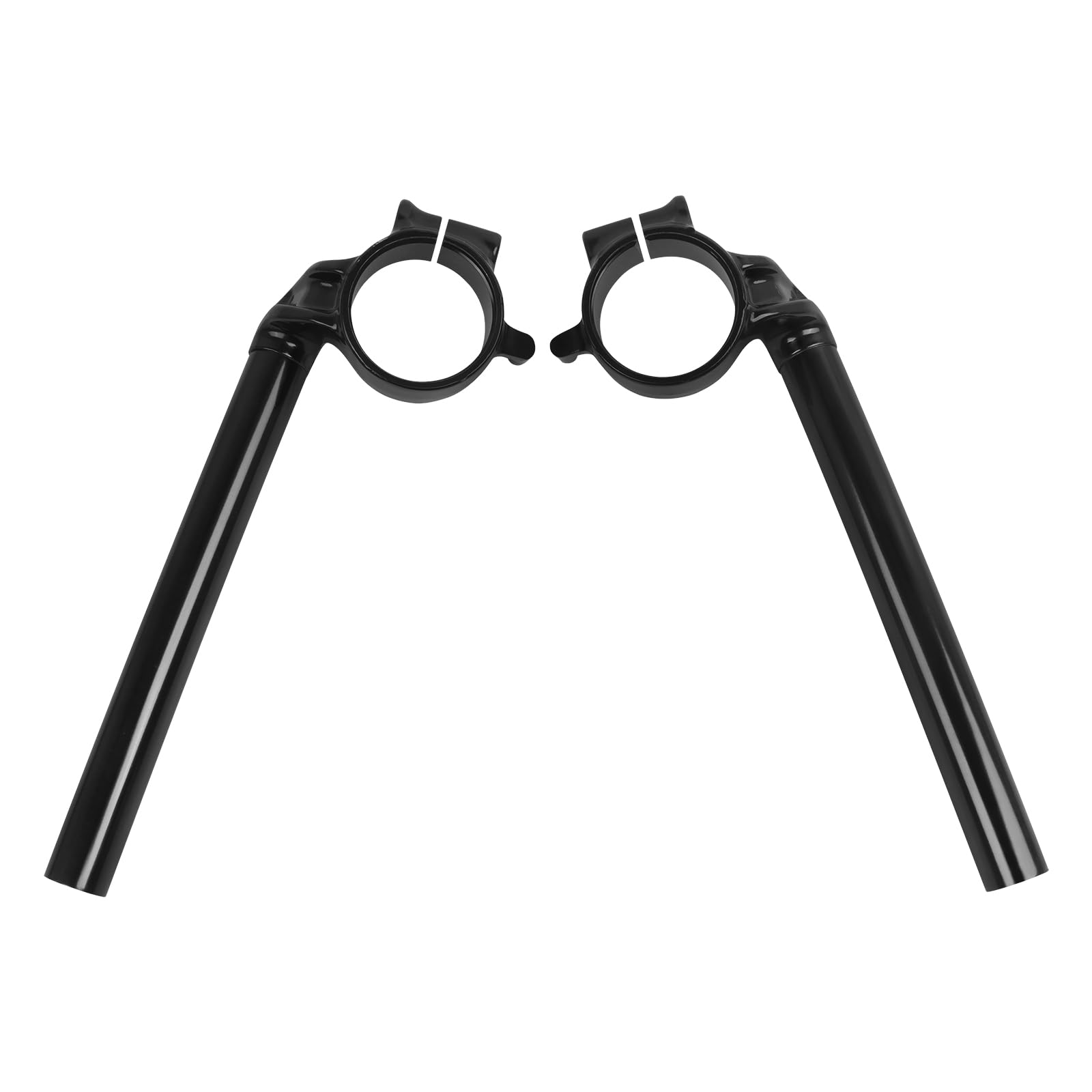 Haonel 48Mm Clip-On Handlebars Compatible With Honda Cbr600Rr Cbr 600 Rr Cbr600 Rr F5 2005-2012 Aluminum Motorcycle 7/8' Clip On Fork Tube Handlebars