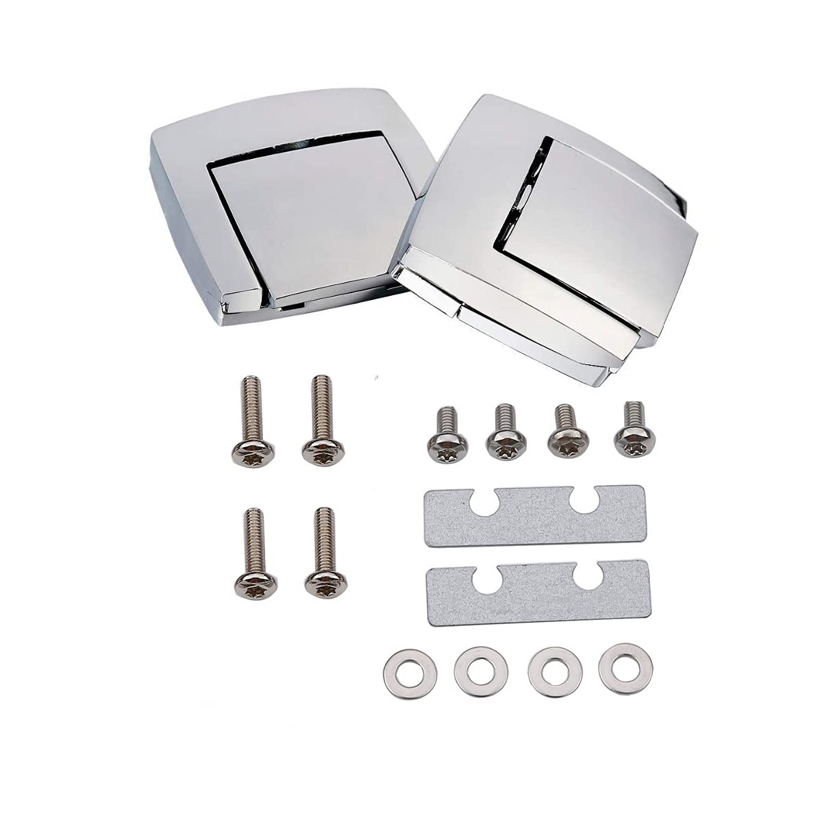 Xyzmt Tour Pack Latches Lock Razor Chopped Fit For Harley 1980-2013 Touring Electra Road Glide Classic Flhtc Flhtcu Police Flhtp Flhtcuse8 Ultra Limited Flhtk Chrome