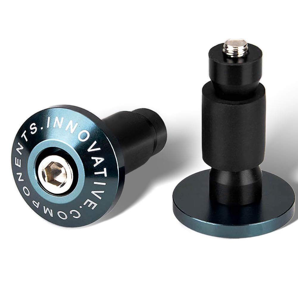 Goldfire Motorcycle 7/8'' Bar Ends Plug, 22Mm Unversal Handlebar Grips Cap Bar End Weights Fits For Yamaha Kawasaki Suzuki Honda