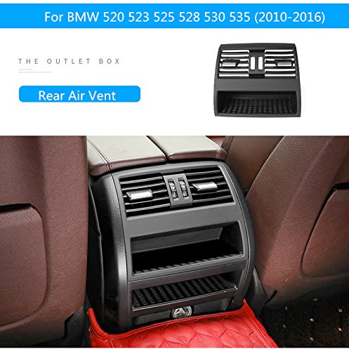 Jaronx for BMW 5 Rear Air Grille, Upgraded Rear AC Vent Replacement Interior Rear Console Air Vent Rear Air Grille (Fits:BMW F10