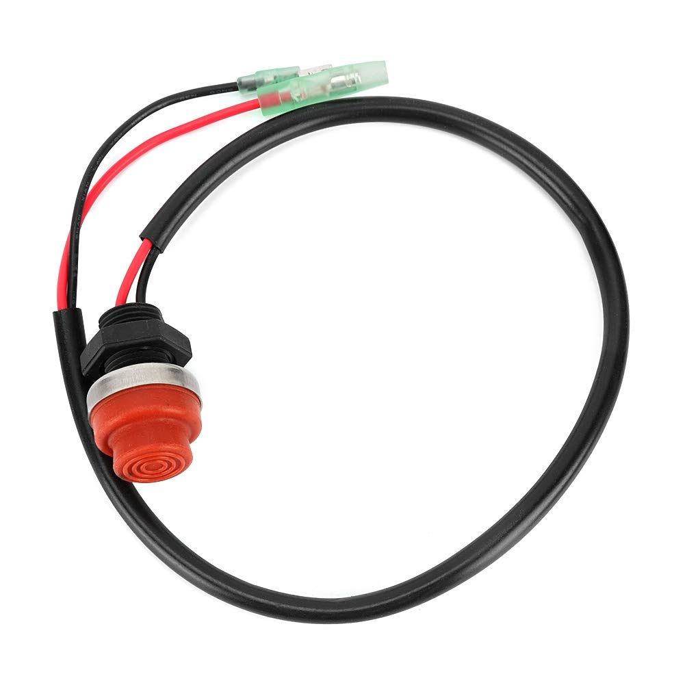 Start Stop Switch, Outboard Engine Switch Keyless Push Button For Marine Boat Yatch Outboard Engine