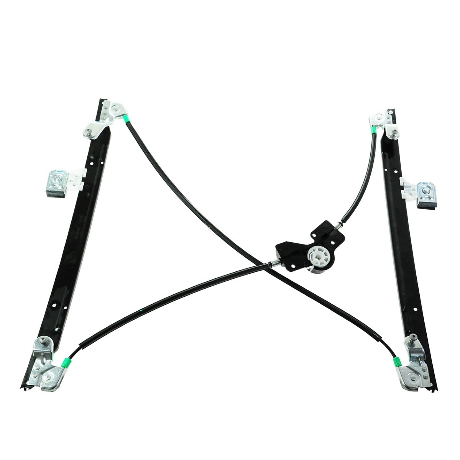Trq Front Power Window Regulator Set Compatible With 2004-2007 Chrysler Town & Country Dodge Caravan Grand Caravan