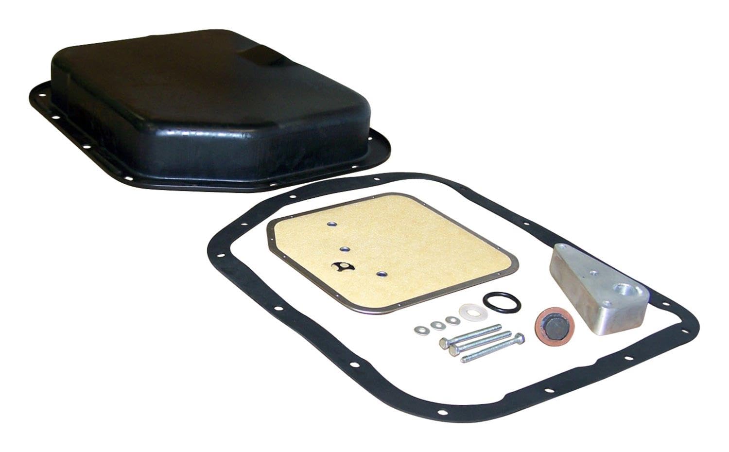 Crown Automotive-24001 RT Off-Road Deep Transmission Pan Kit - Black