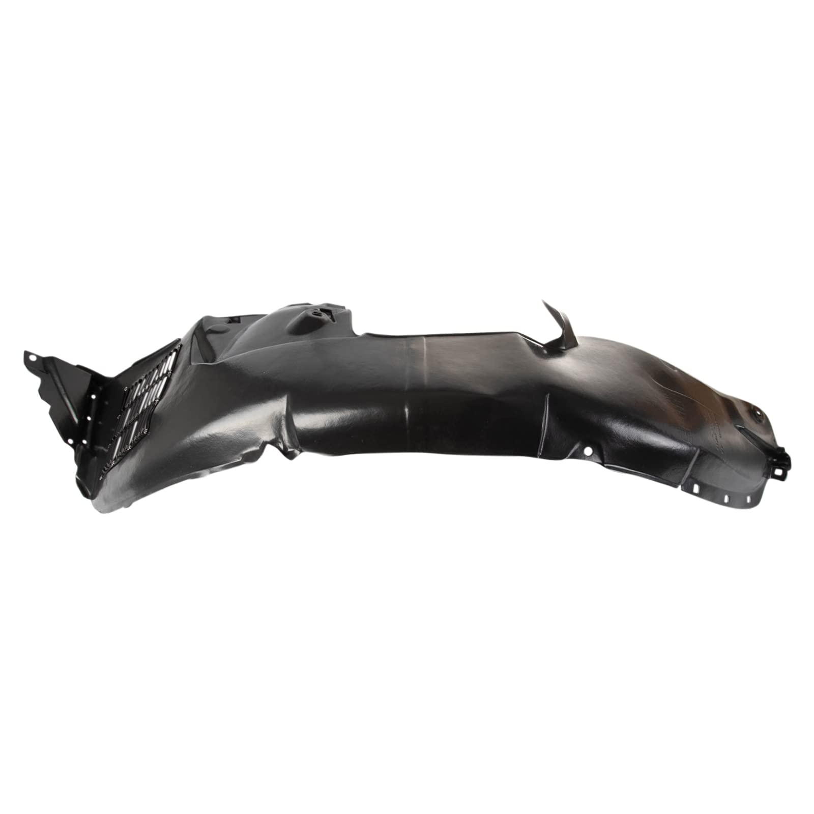 Trq Front Inner Fender Liner Set Compatible With 2010-2011 Kia Soul Ki1248115 Ki1249115