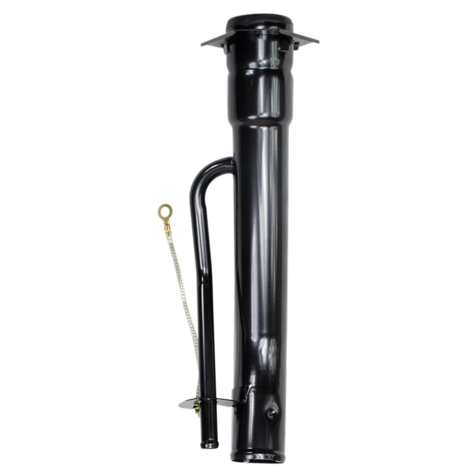 TRQ Fuel Tank Filler Neck Black Compatible with 2000-2002 Chevrolet S10 GMC Sonoma