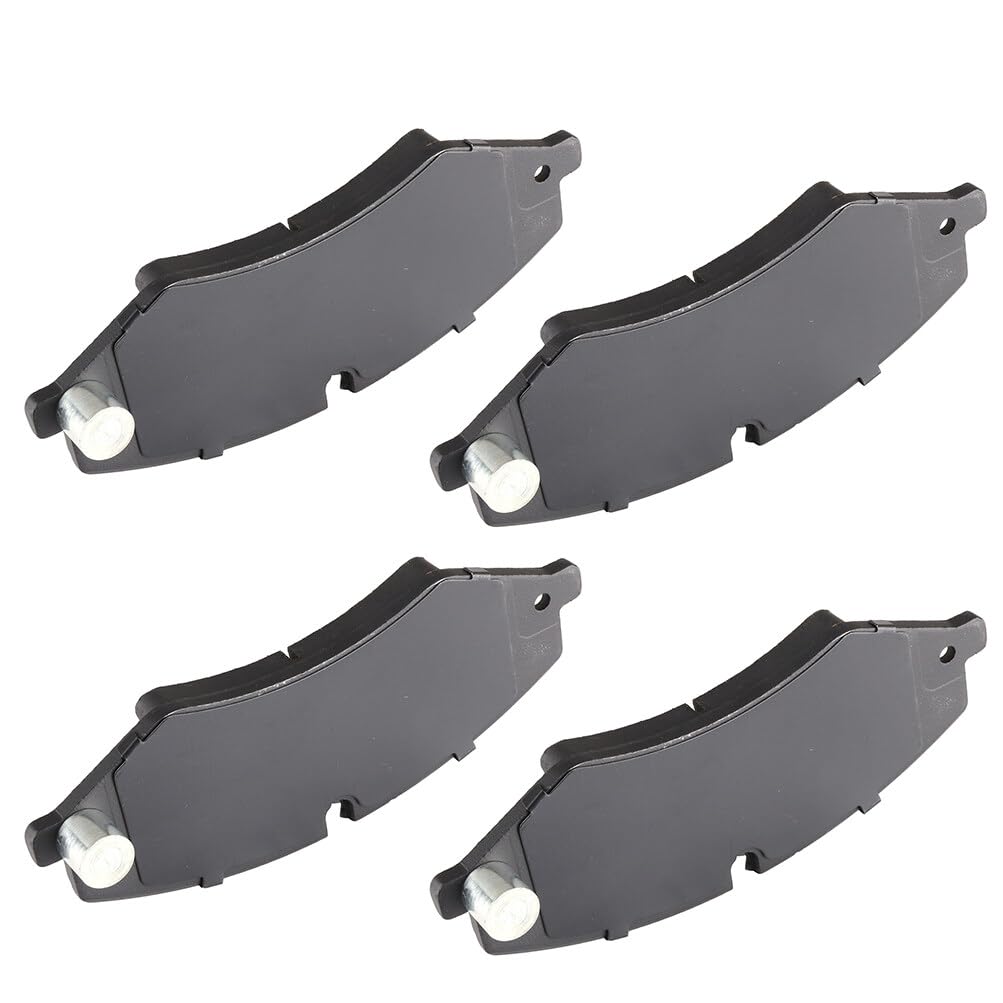 Cciyu D1479 Front Semi-Metallic Disc Brake Pads Kit - 4Pcs For Land, Discovery 17, Lr4 10-16, Range Rover 10-12 14-17, Range Rov