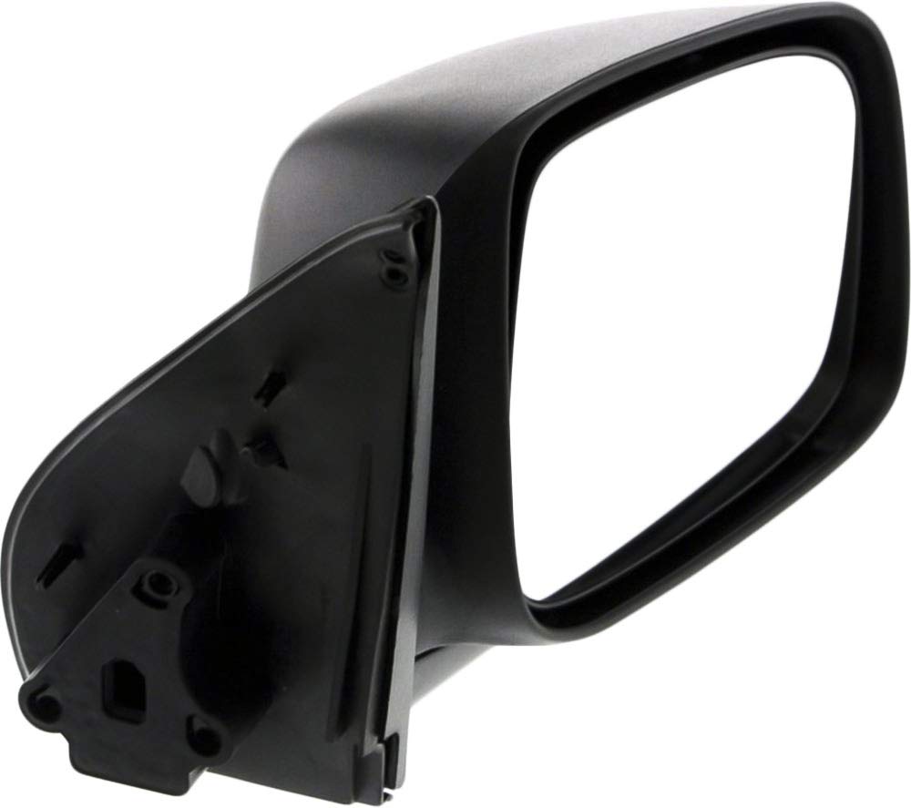 Kool-Vue Passenger Side Mirror Compatible with 2004-2012 Chevrolet Colorado, Fits 2004-2012 GMC Canyon Manual Folding, Textured Black, Manual Glass - GM1321286