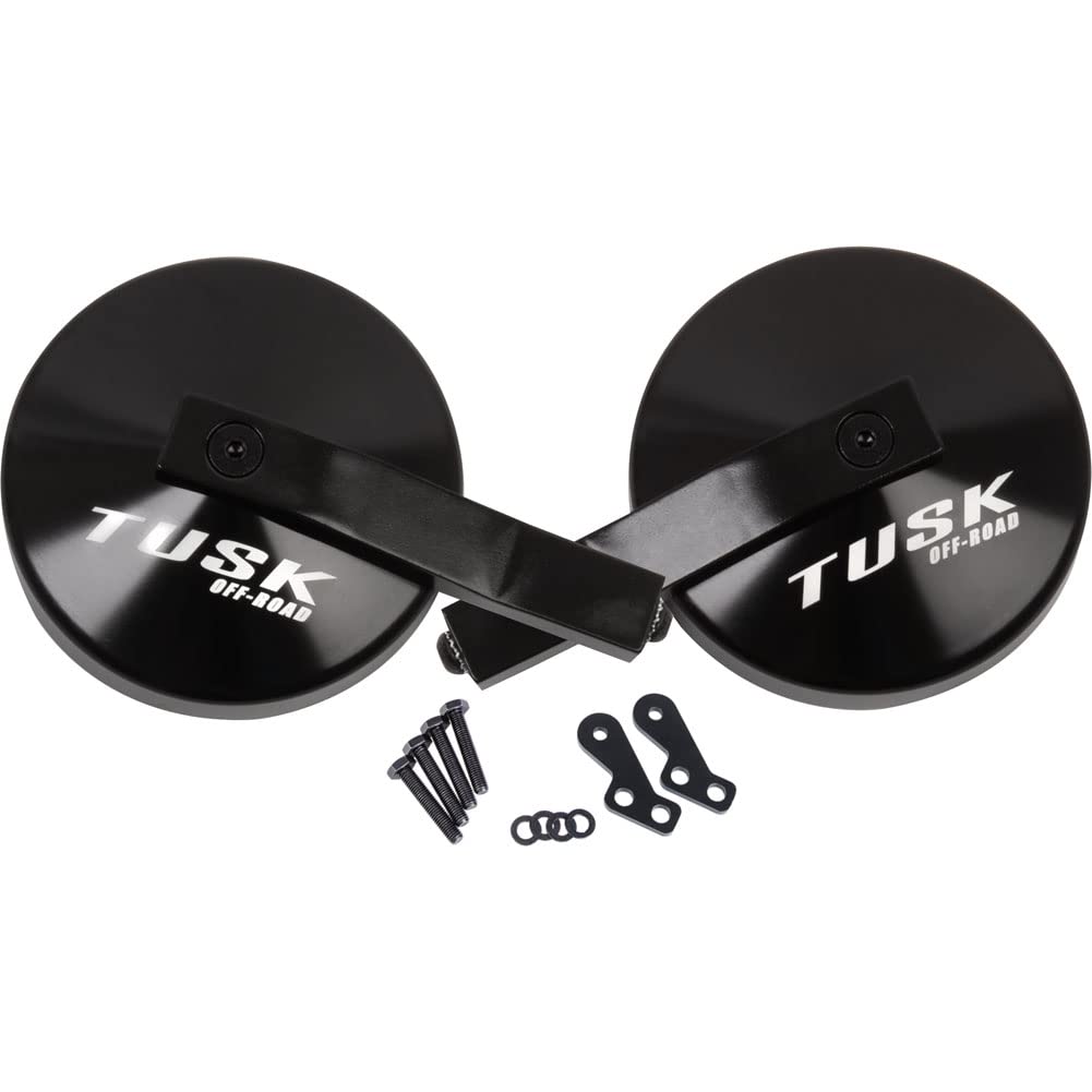 Tusk Alloy Utv Mirror Kit W/A-Pillar Mounts For Polaris Rzr Xp 1000 2014-2021