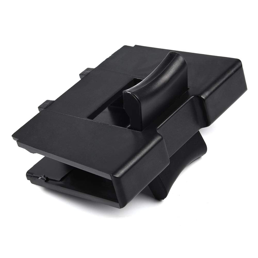 Pit66 Front Center Console Cup Holder Inserts Divider Compatible With Subaru 2010-2014 Outback / 2010-2014 Legacy, Black 92118Aj