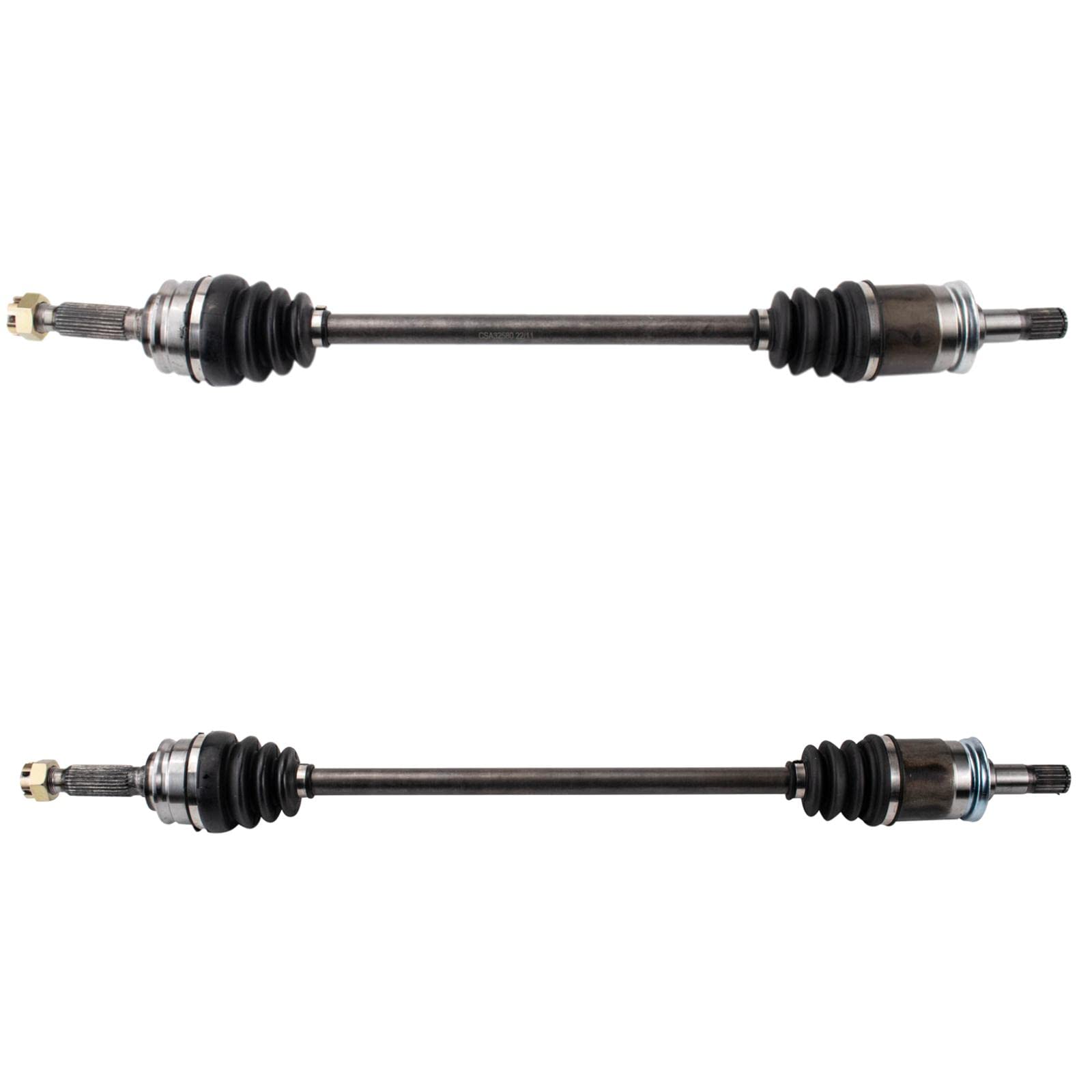 Trq Rear Cv Axle Shaft Assembly Set Compatible With 2007-2008 Dodge Caliber 2007-2017 Jeep Compass Patriot