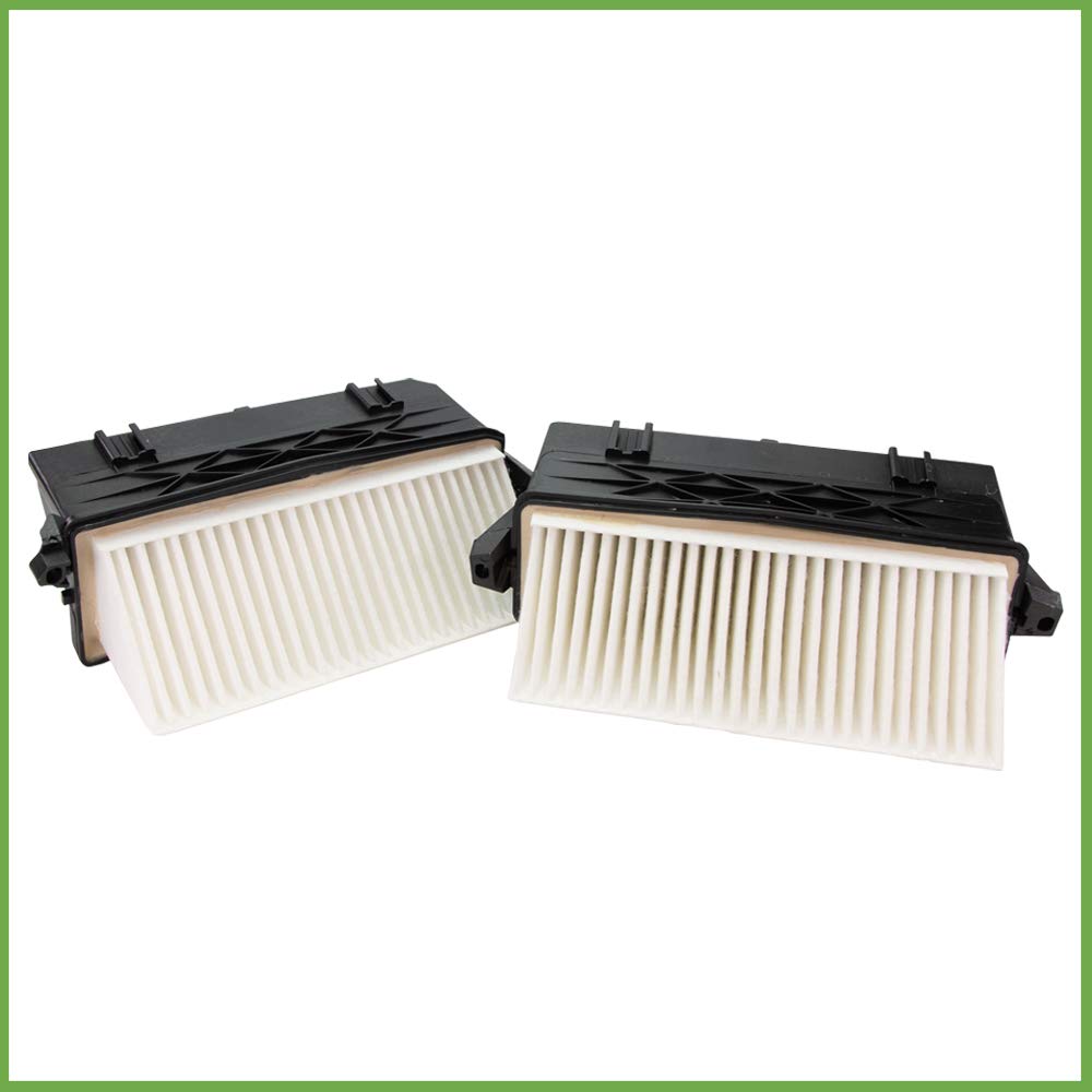 Ecogard Xa11843 Premium Engine Air Filter (Set Of 2) Fits Mercedes-Benz Ml350 3.0L Diesel 2012-2015, Gl350 3.0L Diesel 2013-2016, S350 3.0L Diesel 2012-2013, Gls350D 3.0L Diesel 2017