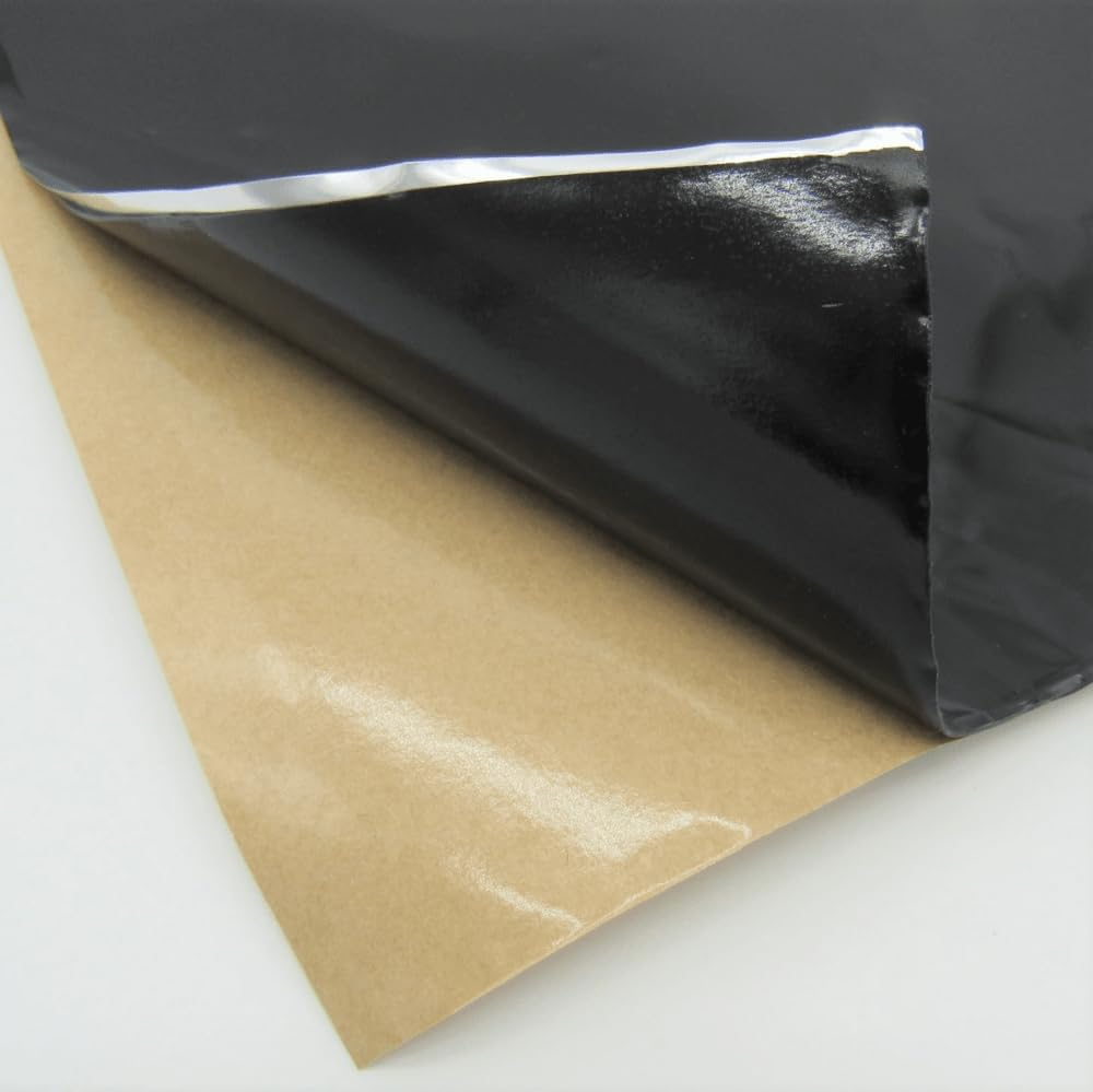Hushmat 10110 Speaker Kit - 2 Sheets Of 10" X 10" Black Ultra Sound Deadening - 1.4 Square Feet