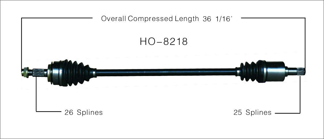 Surtrack Ho-8218 Cv Axle Shaft