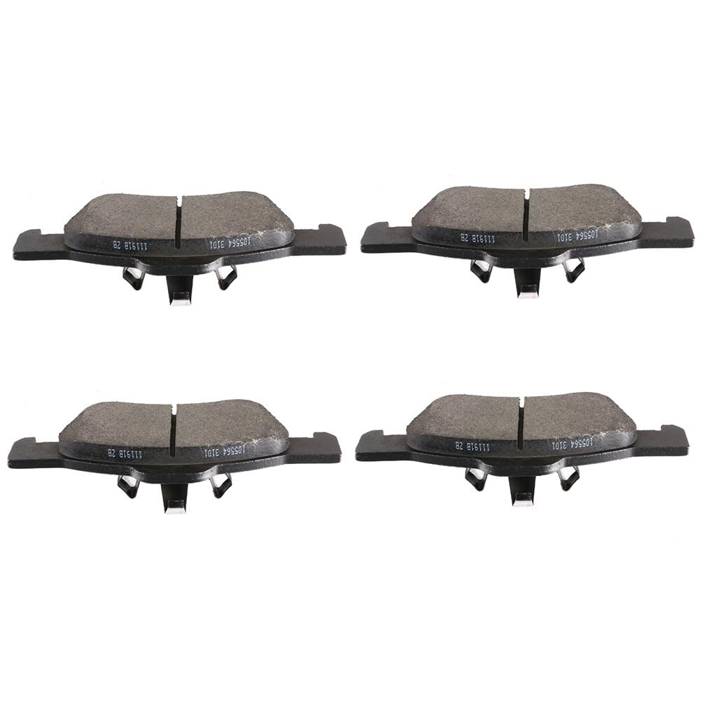 Cciyu D1047 Front Semi-Metallic Disc Brake Pads Kit 2008-2012 For Ford Escape,2009-2011 For Mercury Mariner 4Pcs