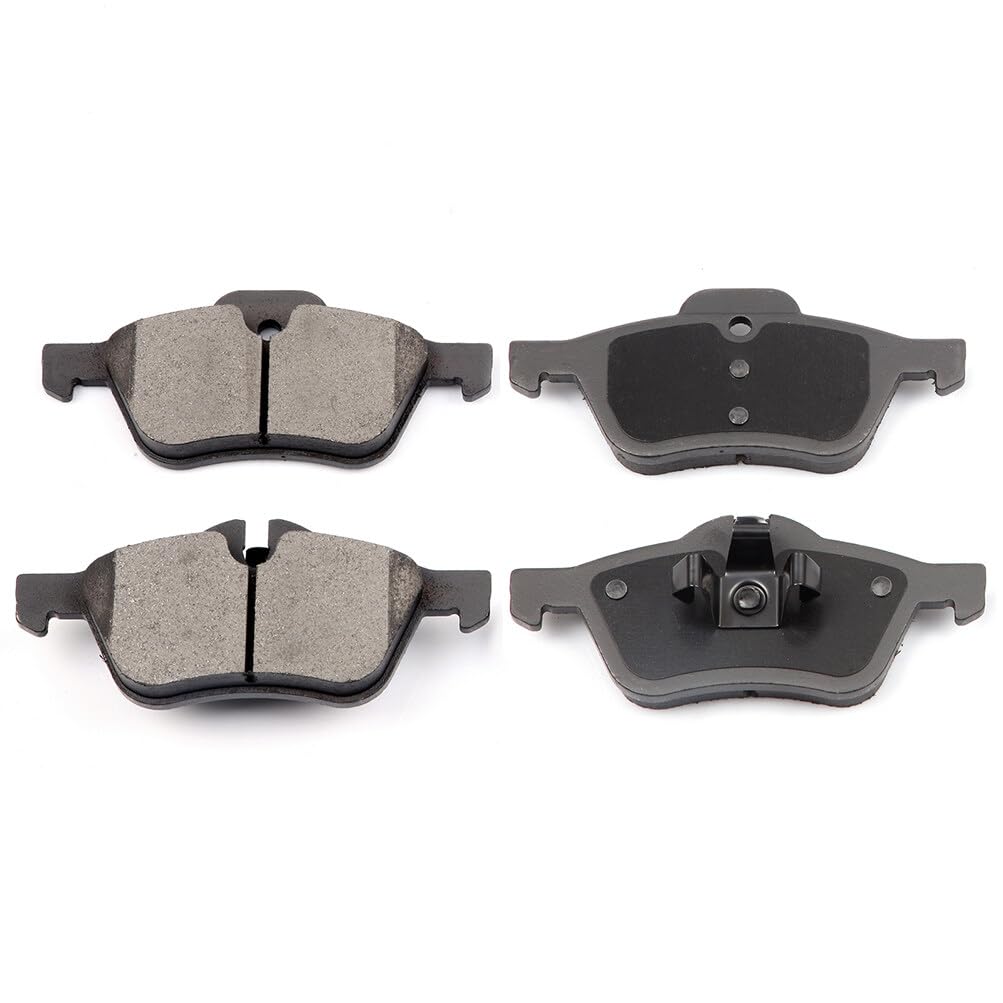 Eccpp D939-7841 4Pcs Front Ceramic Disc Brake Pad Set Fit For Mini Cooper 2002-2008