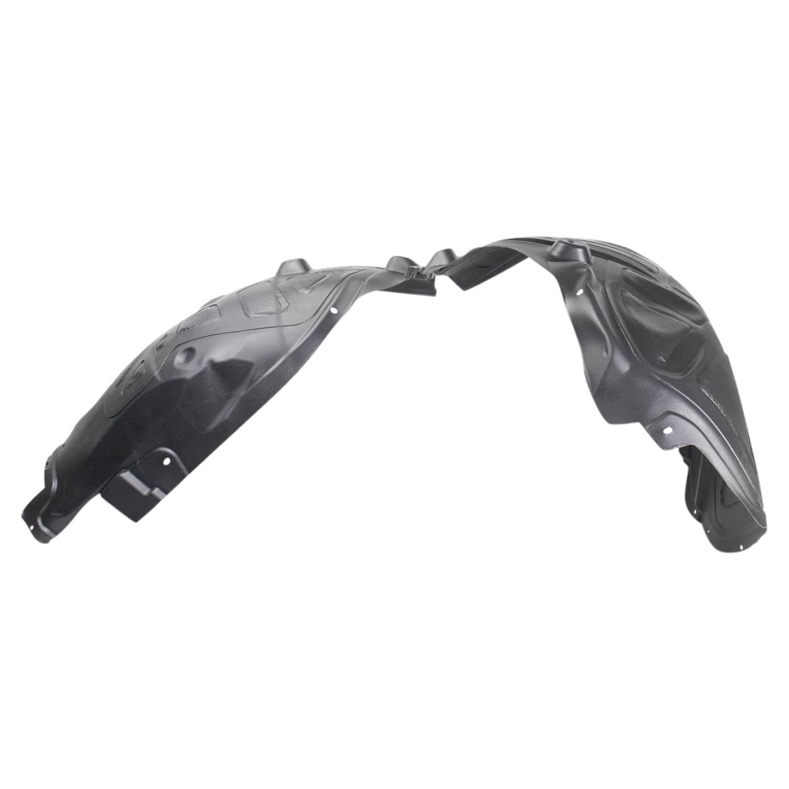 Trq Front Inner Fender Liner Set Compatible With 2015-2022 Dodge Charger Ch1248171 Ch1249171