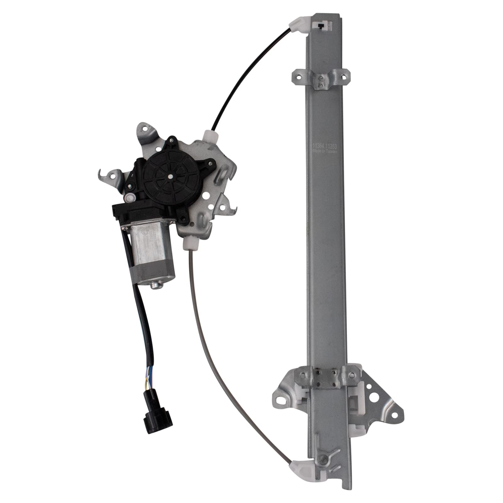 Trq Front Left Power Window Regulator & Motor Assembly Drivers Side Compatible With 2007-2012 Nissan Versa