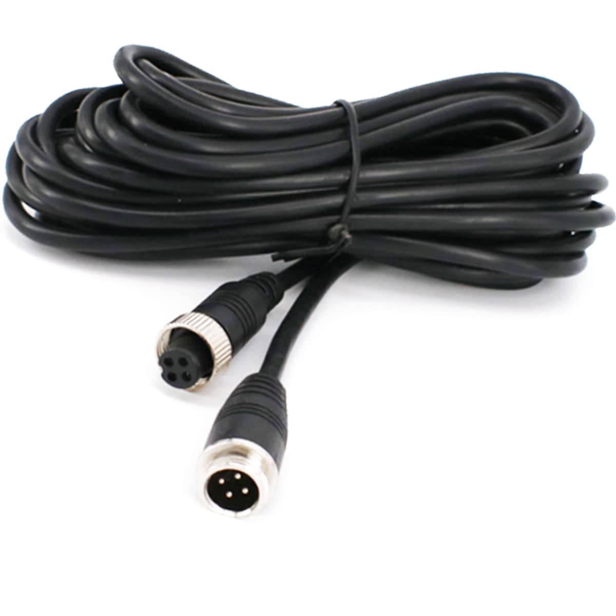 Pen 16Ft/5M Car 4Pin Aviation Video Extensioncable For, Cctv Rearview Camera Truck Trailer Camper Bus Motorhome Vehicle Backup M