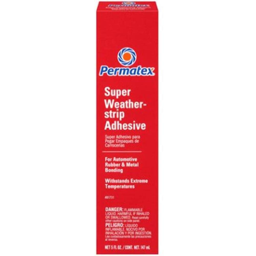 ITW Devcon 81731 Permatex Super Weatherstrip Instant Adhesive, 5 oz Tube