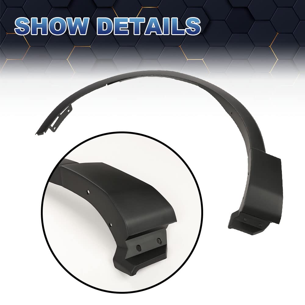 PIT66 Fender Flare Molding, Compatible with 2011-2015 Ford Explorer Front Left FO1290126